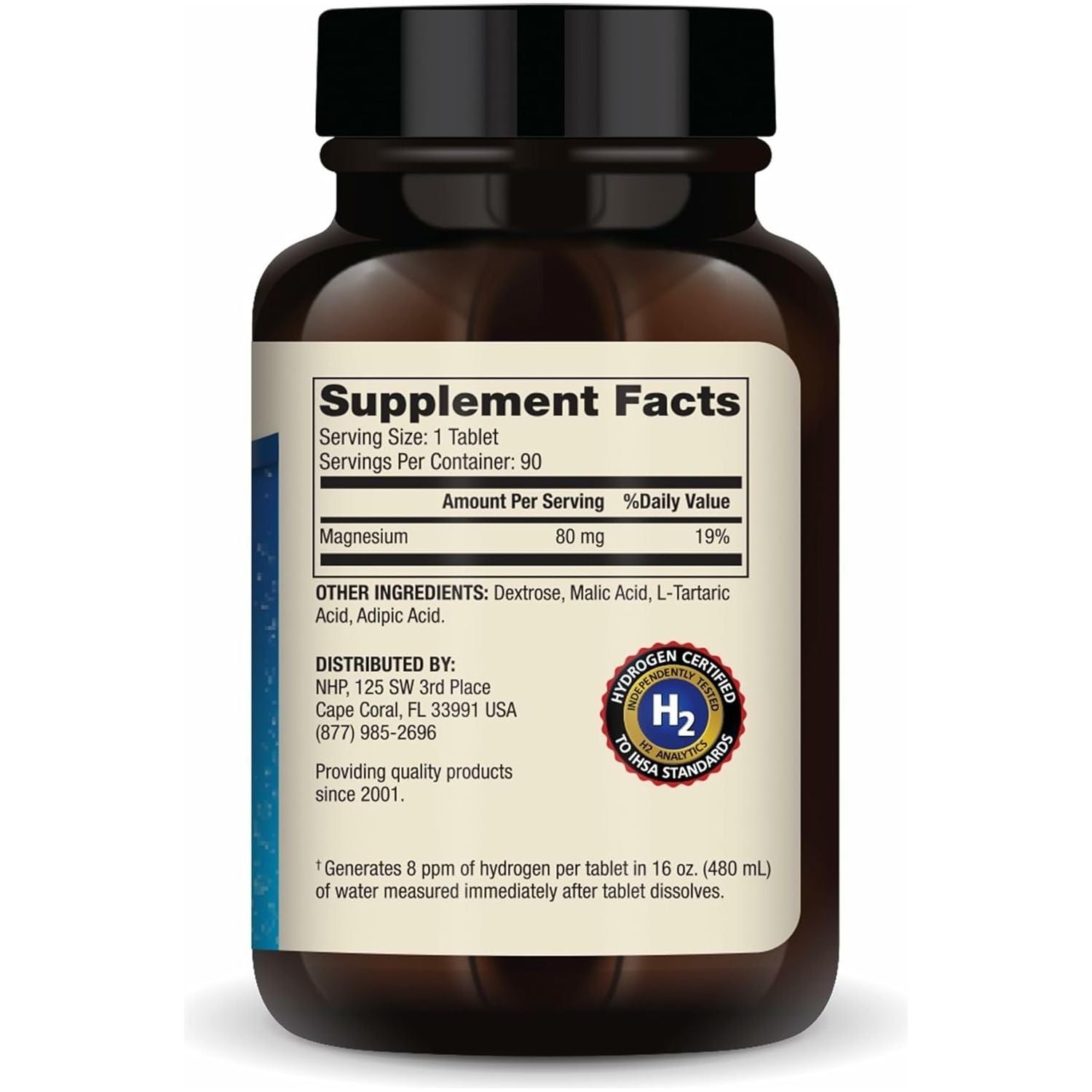 Dr. Mercola H2 Molecular Hydrogen, Supports Brain Health and Cognitive Function, 90 Servings