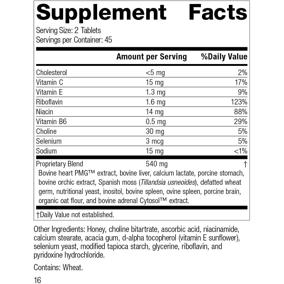 Standard Process Cardio-Plus - Antioxidant Support - Heart Health, Circulation & Blood Flow 90 Tablets