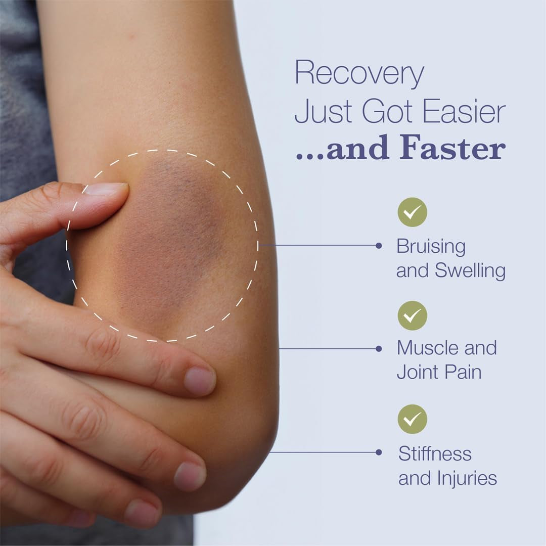 Arnica 1,000Mg and Bromelain 500Mg 2,400Gdu/G Supplement for Bruising and Swelling (7-Day Supply)