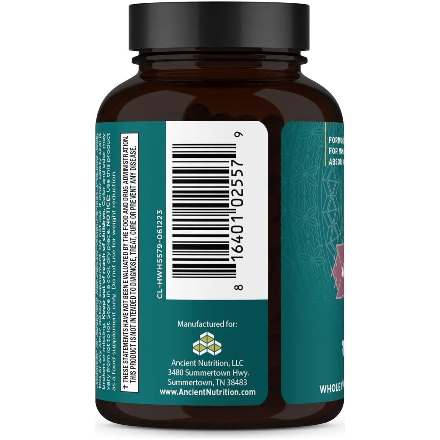 Ancient Nutrition Women'S Hormones, Helps Reduce Stress, Supports Energy, Hormone Balance 60 Capsules