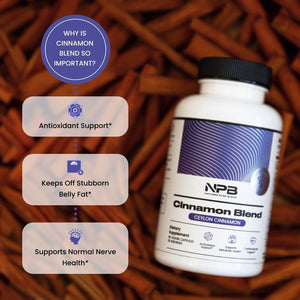 Nature'S Pure Blend Cinnamon Blend Ceylon Cinnamon - (2,225 MG/90 Vegetable Capsules)