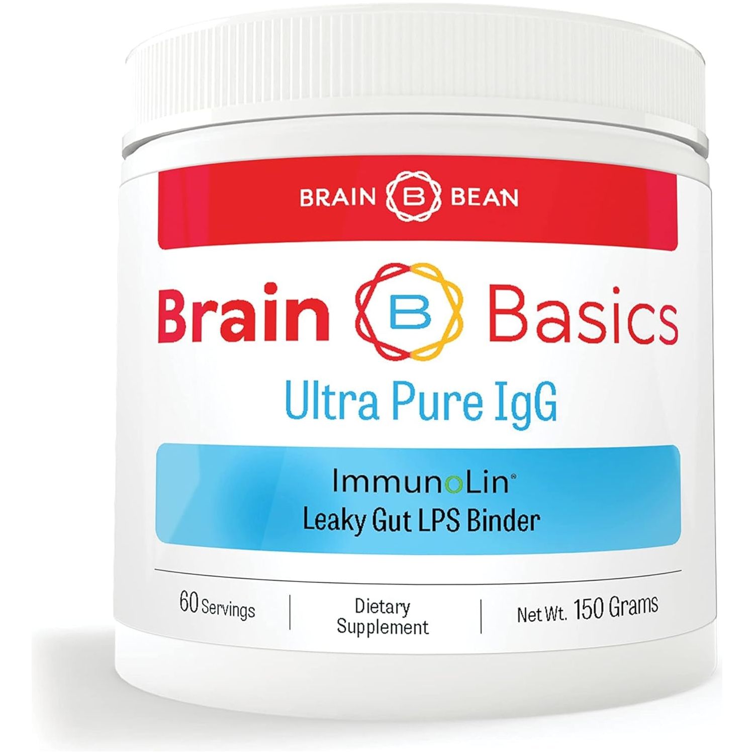 Brain Basics Ultra Pure Igg Supplement - Blended Vitamin & Mineral Supplements, 150G, 60 Servings