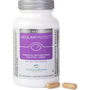 Ocularprotect Whole Body Formula - Multinutrient with Eye Specific Nutrients - 120 Capsules