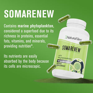 Somarenew Metabolism Booster, Gut Cleanse, Energy Support & Full Body Cleanse Supplement 180 Vegetable Capsules