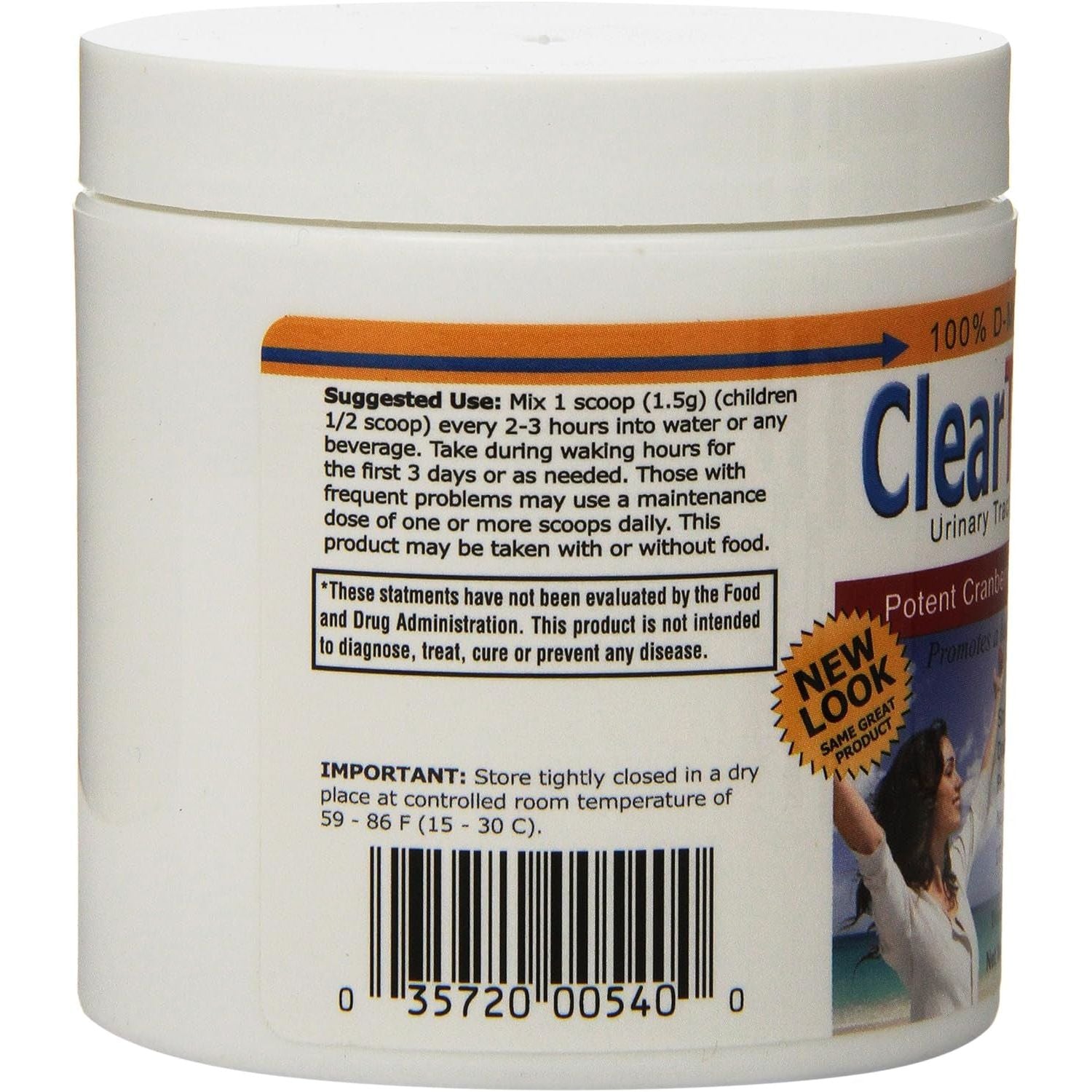 Cleartract D-Mannose Formula Powder, 50 Gram
