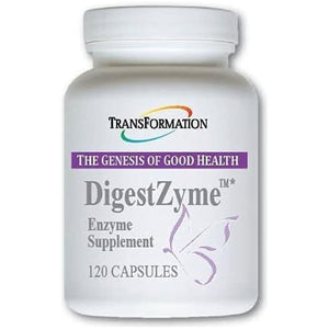 Transformation Enzymes Natural Digestzyme Supplement Formula for Overall Health,120 Cap