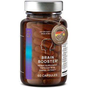 CLAV N°4 Brain Booster - Nootropics Brain Support Supplement for Memory & Focus - 60 Capsules.