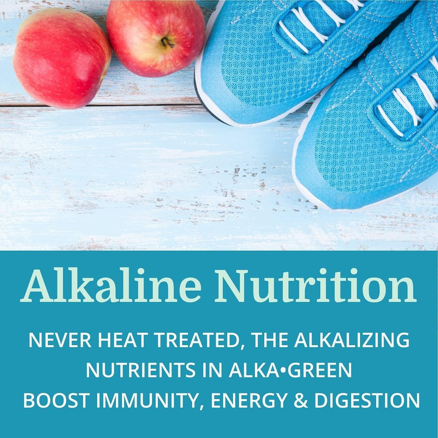Alka•Green Tablets Best Process Alkaline - Natural Source of Enzymes & Amino Acids