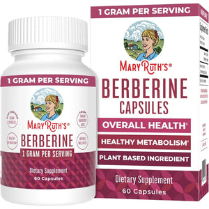 Maryruth Organics Berberine Supplement | 1000 Mg 30 Serving