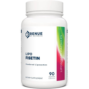 Renue by Science Fisetin | 90 Liposomal Fisetin Supplements - 150Mg Fisetin/Serving Made in the USA