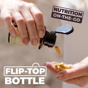 Turmeric Curcumin with Black Pepper and Ginkgo Biloba Supplements to Aid Joint Health, Brain Clarity. 60 Caps