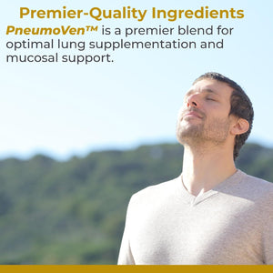 Premier Research Labs Pneumoven - Lung Support Supplement - 60 Vegetarian Capsules