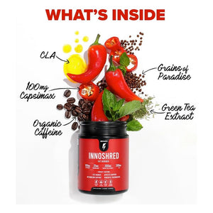 Inno Shred Fat Burner for Men and Women (60 Capsules) (With Stimulant)