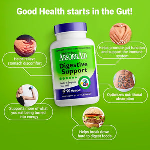 Nature'S Sources Absorbaid Digestive Support - 90 Vcaps