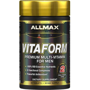 ALLMAX Nutrition - Vitaform - Multi-Vitamin for Men, 60 Tablets (Pack of 1)