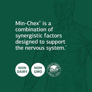 Standard Process Inc. Min-Chex - Whole Food Nervous System Supplement, 90 Capsules