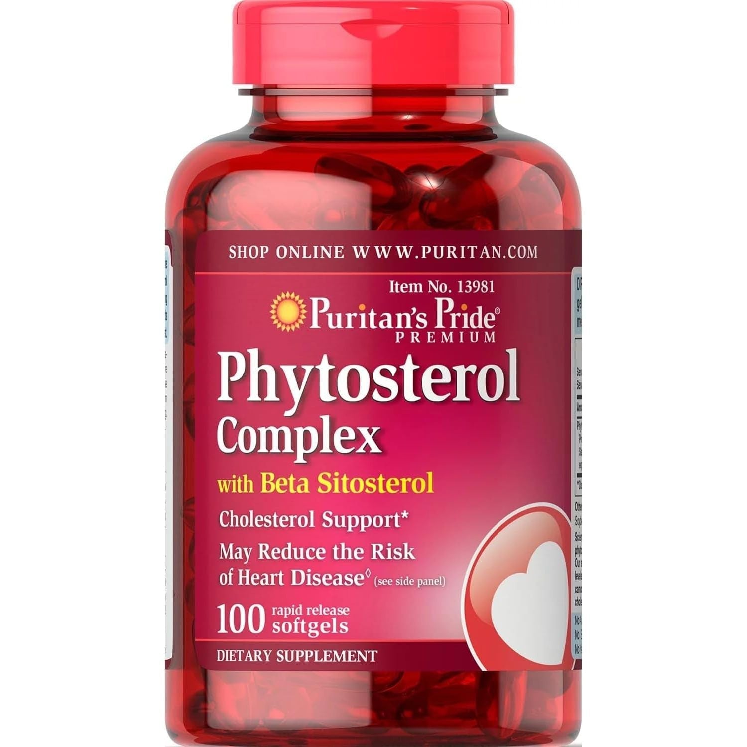 Phytosterol Complex 1000 Mg (Per Serving)-100 Softgels