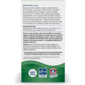 Nordic Naturals Recovery Plus, Unflavored - Cellular Health & Recovery - Post-Exercise Muscle Support - 15 Servings