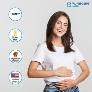 Puregen Labs Dairy Relief Fast Acting Lactase Enzyme 9000 FCC, Lactose Intolerance Pills 360 Tablets