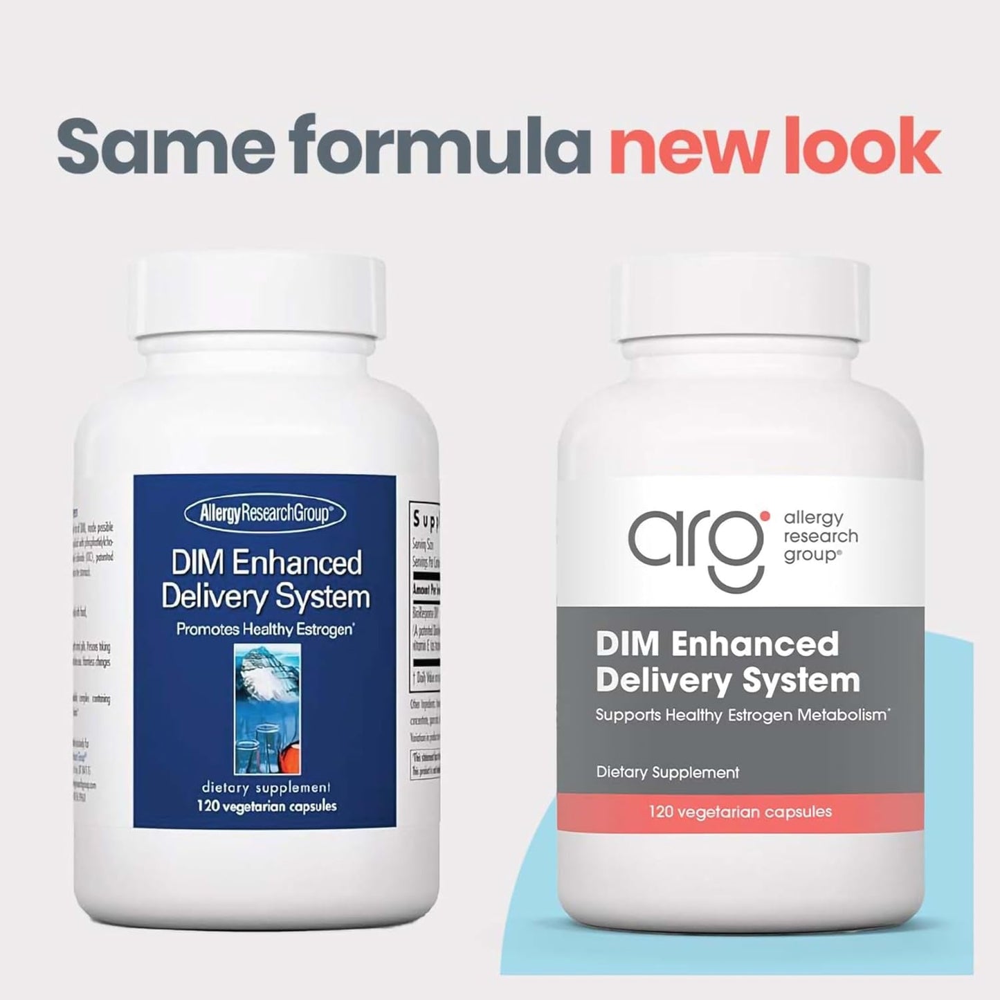 Allergy Research Group DIM - Hormone Balance for Women, Estrogen Metabolism, PMS Support 120 Count