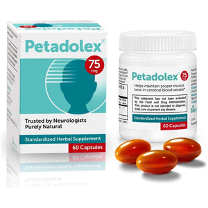 Migraine Relief - Patented Butterbur Root Extract, 75Mg for Migraines Solution Prevention