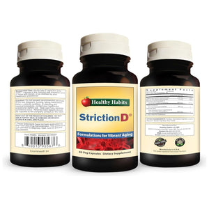 Healthy Habits Strictiond with Glucohelp Banaba Extract Ceylon Cinnamon & Crominex 3