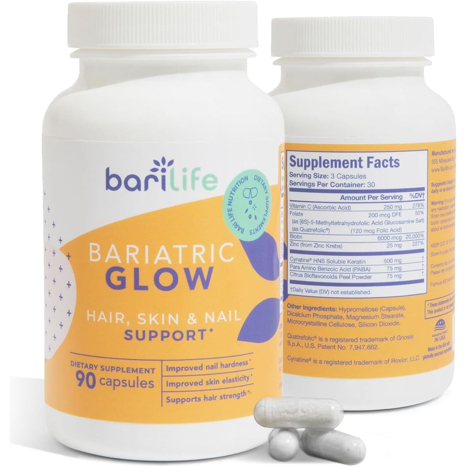Bari Life Hair, Skin & Nails Supplement