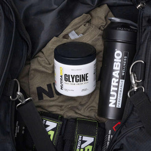 Nutrabio Glycine Powder - Free Form Amino Acid Supplement - 1000Mg, 150 Servings