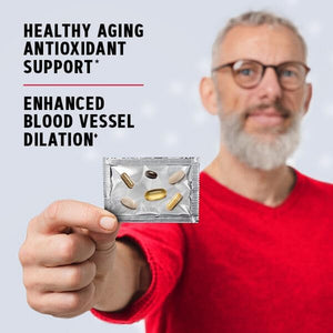 GNC Mega Men 50 plus Vitapak | Heart Health, Prostate Health, and Mental Sharpness | 30 Count