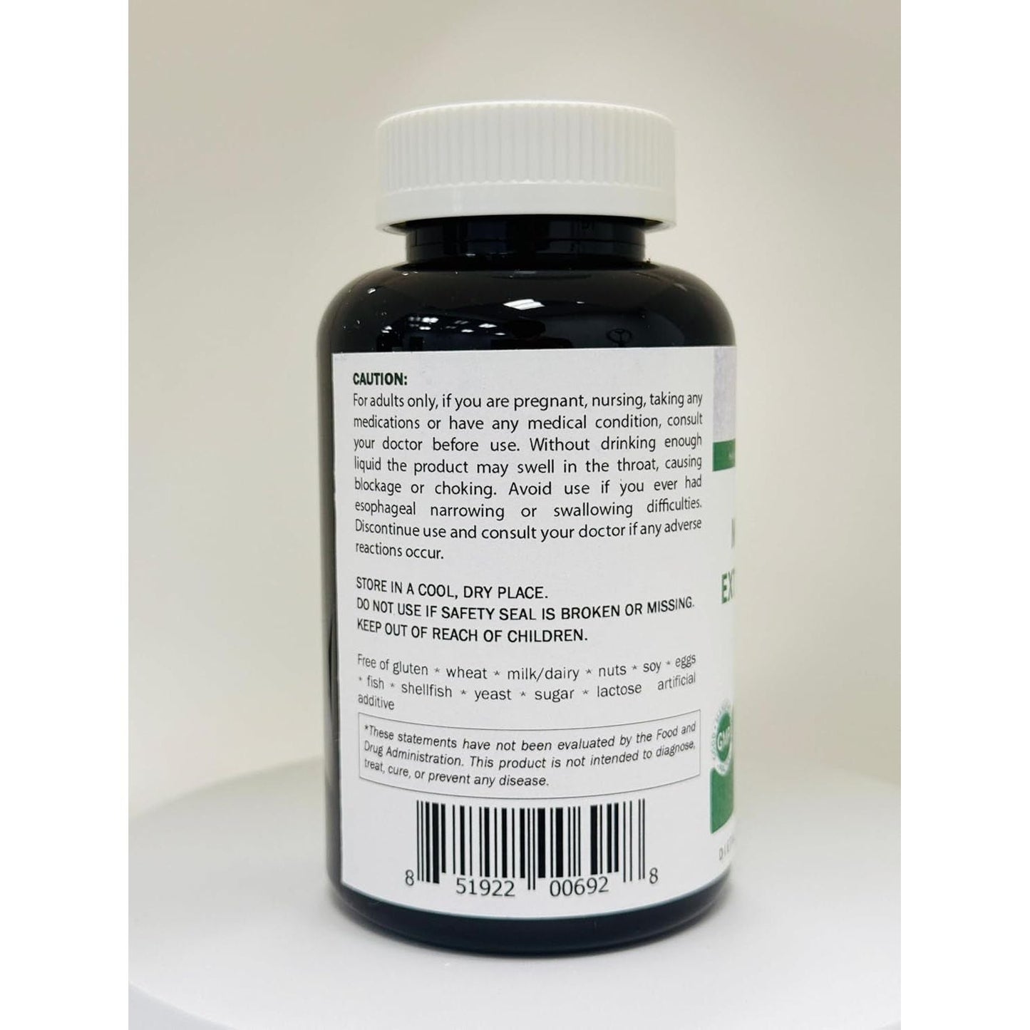 Brieofood Moringa Oleifera Extract 10:1 1500 Mg - Moringa Leaf Green Superfood 180 Capsules