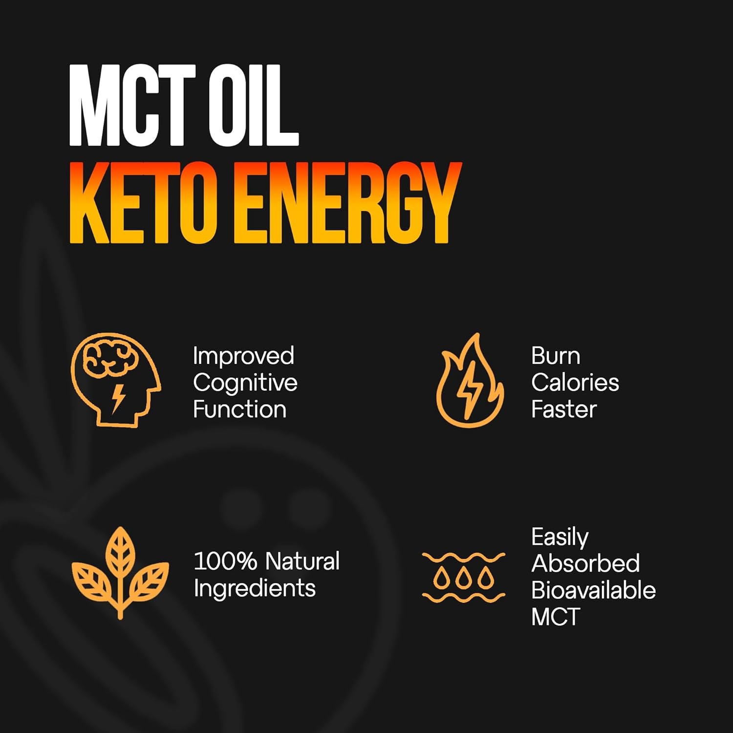 Intentionally Bare Organic MCT Oil Powder - 70% C8 & 30% C10 - Unflavored