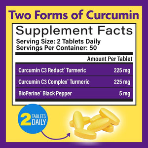 Innovixlabs Turmeric Curcumin with Black Pepper Extract - Time Release Turmeric Supplement - 100 Ct