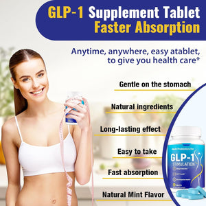 GLP-1 Supplement for Women & Men, Natural GLP-1 Support - 60 Count