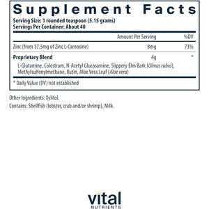Vital Nutrients GI Repair Powder | Digestive Enzyme Supplement to Support Gut Health and Digestion 40 Servings