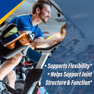 Glucosamine & Chondroitin Sulfate with MSM, 24 Hour Joint Support, Healthy Bones, Supports Healthy Mobility, 30 Servings, 120 Count