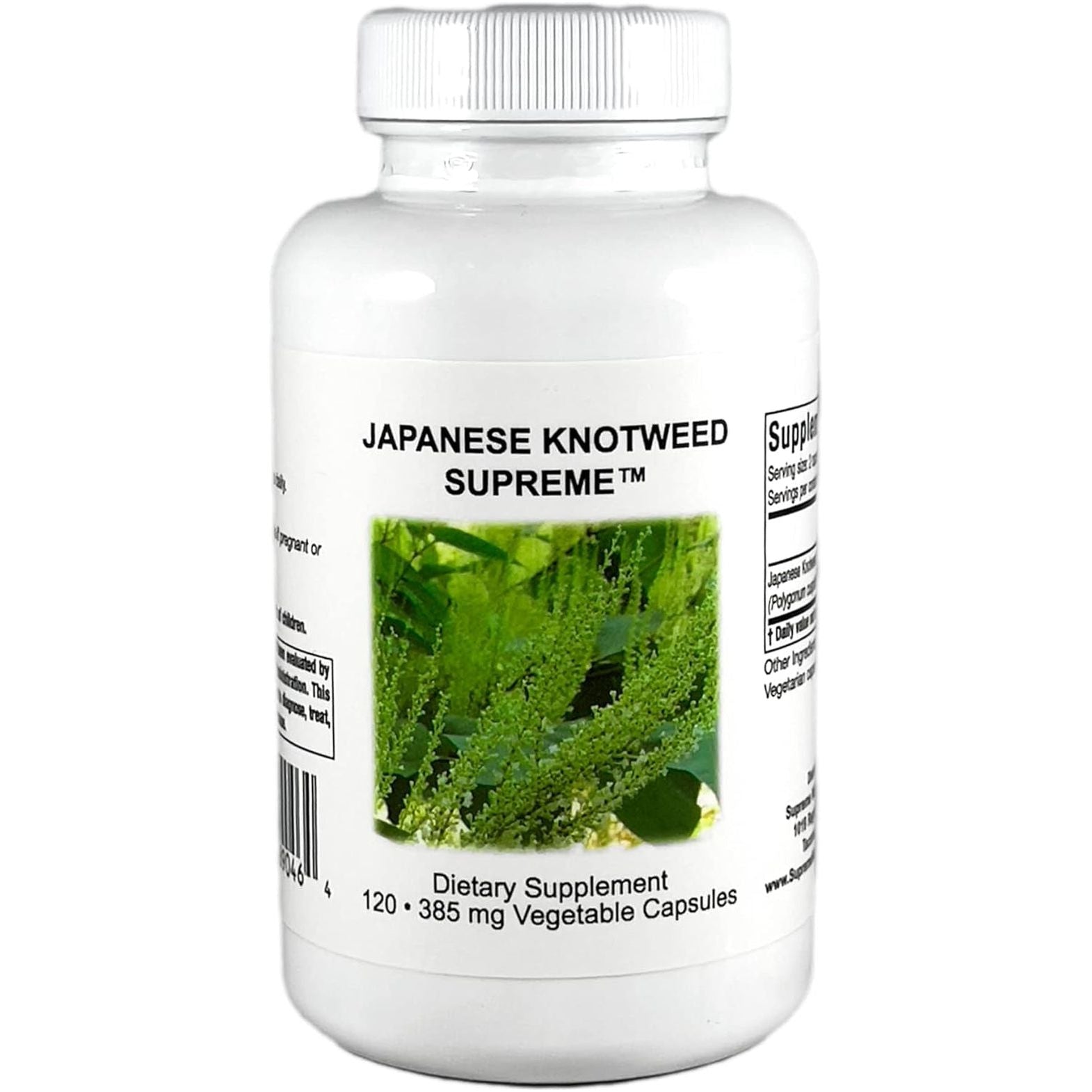 Supreme Nutrition Japanese Knotweed Supreme, 120 Pure You Ji Hu Zhang Vegetarian Capsules