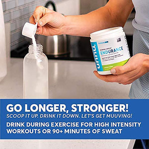 Nuun Hydration Endurance Powder, Lemon Lime, Workout Support,5 Essential Electrolytes (16 Servings)