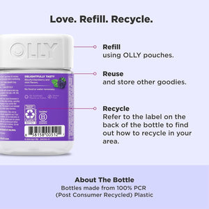 OLLY Sleep Gummy, Occasional Sleep Support, 3 Mg Melatonin 50 Count