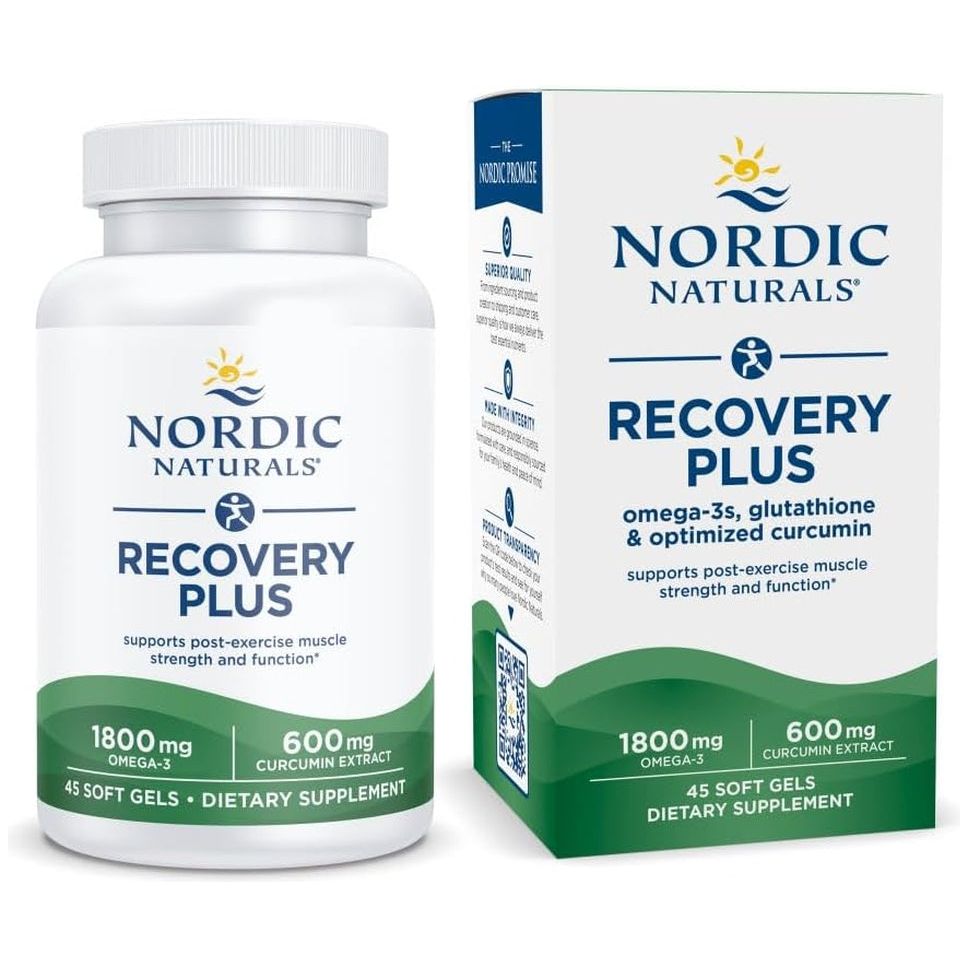 Nordic Naturals Recovery Plus, Unflavored - Cellular Health & Recovery - Post-Exercise Muscle Support - 15 Servings