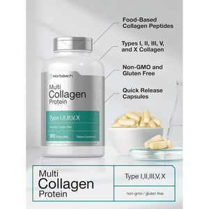 Horbäach Multi Collagen Protein 2000 Mg | 180 Capsules