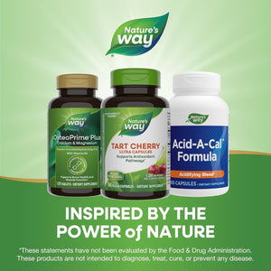 Nature'S Way Tart Cherry Ultra Capsules, Montmorency Cherry, Anthocyanins for Antioxidant Support*, 1,200 Mg 90 Capsules