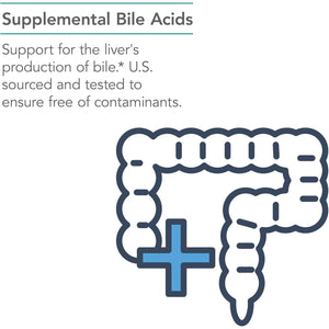 Nutricology Ox Bile 500 Mg for Gallbladder, Digestive Enzymes for Liver - 100 Capsules