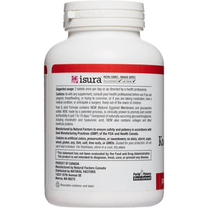 Natural Factors, NEM Knee & Joint Formula, Promotes Flexibility and Comfort, 60 Tablets