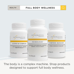 Integrative Therapeutics Neurologix - Brain Support Supplement for Memory & Focus* 120 Capsules