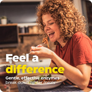 Enzymedica Digest Basic, Digestive Enzymes for Sensitive Stomachs, Offers Fast-Acting Gas & Bloating Relief, 180 Count