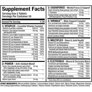 ALLMAX Nutrition - Vitaform - Multi-Vitamin for Men, 60 Tablets (Pack of 1)
