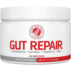 Silver Fern Gut Repair - Digestive Health Supplement Powder (1 Tub - 30 Servings)