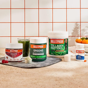 Bulletproof Greens, Daily Greens Powder with Superfoods and Nootropics 8.4 Ounces.