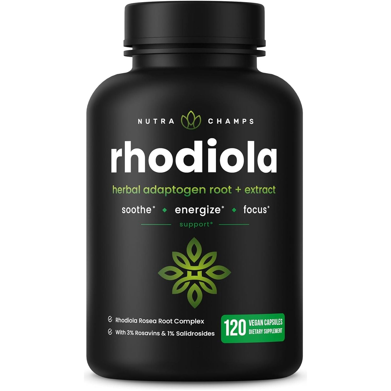 Nutrachamps Rhodiola Rosea Capsules 300Mg (120 Capsules)