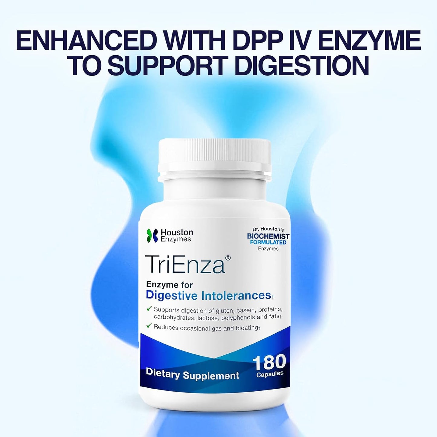 – Trienza – Broad-Spectrum Enzymes for Digestive Intolerances - 180 Capsules
